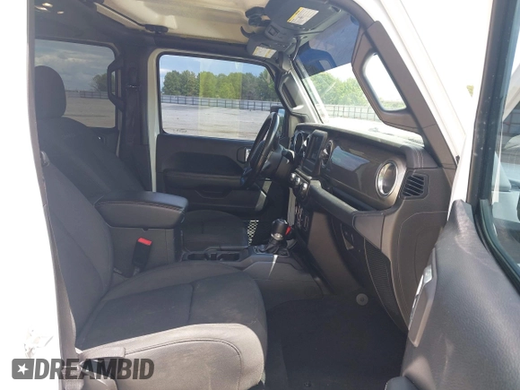 2019 Jeep Wrangler Unlimited Sahara with VIN 1C4HJXEN7KW535887, listed as a IAAI auction lot 42217440 with 91,226 mi miles and . Bid and sale history available at DreamBid. Image 5.