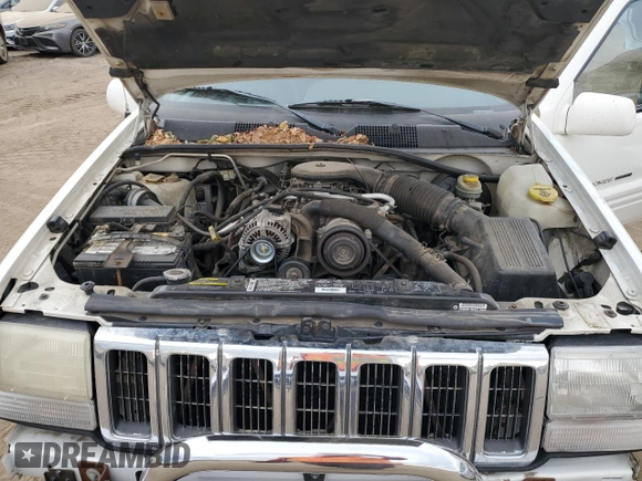 1998 Jeep Grand Cherokee Limited with VIN 1J4GZ88Z4WC164505, listed as a Copart auction lot 76843304 with 0 mi miles and Salvage Title. Bid and sale history available at carsss.com. Image 12.