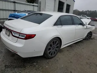 2017 Lincoln Continental Reserve with VIN 1LN6L9RP0H5628138, listed as a Copart auction lot 84345894 with 108,183 mi miles and Salvage Title. Bid and sale history available at carsss.com. Image 3.
