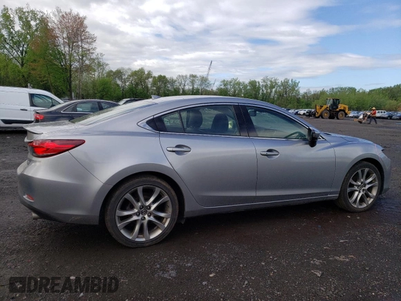 2014 Mazda 6 i Grand Touring with VIN JM1GJ1W67E1116357, listed as a Copart auction lot 54351205 with 111,190 mi miles and Salvage Title. Bid and sale history available at DreamBid. Image 3.
