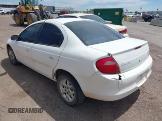 2001 Plymouth Neon Highline z VIN 1P3ES46CX1D110587, wystawiony jako IAAI lot #41767882 z przebiegiem 265 179 mil mil oraz . Historia ofert i sprzedaży dostępna na DreamBid. Obrazek 3.