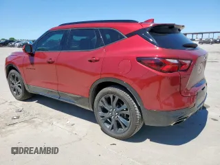 2019 Chevrolet Blazer RS с VIN 3GNKBERS2KS694147, выставлен на аукционе Copart как лот 57687495 с пробегом 43 190 миль миль и Списание • Salvage title. История ставок и продаж доступна на DreamBid. Изображение 2.