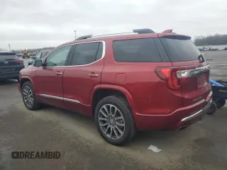 2021 GMC Acadia Denali z VIN 1GKKNXLS2MZ141187, wystawiony jako Copart lot #51343615 z przebiegiem 45 361 mil mil oraz Szkoda całkowita • Salvage title. Historia ofert i sprzedaży dostępna na DreamBid. Obrazek 2.