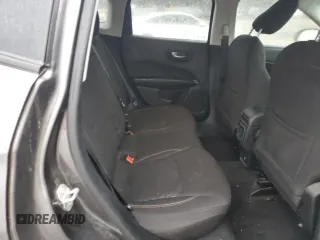 2018 Jeep Compass Sport with VIN 3C4NJCABXJT204510, listed as a Copart auction lot 44560695 with 100,927 mi miles and Salvage Title. Bid and sale history available at carsss.com. Image 10.