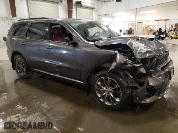 2019 Dodge Durango R/T with VIN 1C4SDJCTXKC743386, listed as a Copart auction lot 50820995 with 71,752 mi miles and Salvage Title. Bid and sale history available at carsss.com. Image 4.