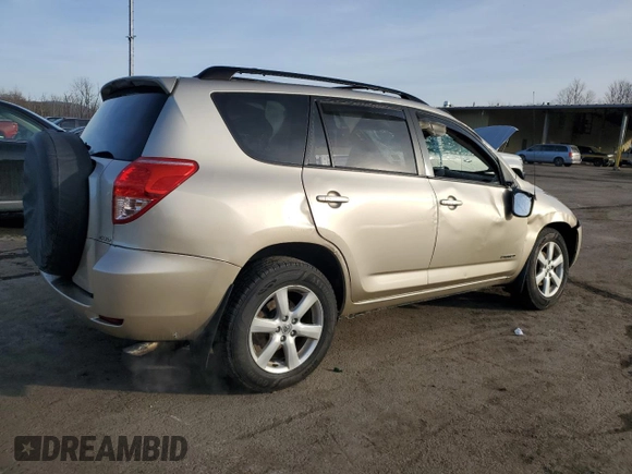 2006 Toyota RAV4 Limited with VIN JTMBK31V266008010, listed as a Copart auction lot 43575985 with 154,505 mi miles and Salvage Title. Bid and sale history available at carsss.com. Image 3.