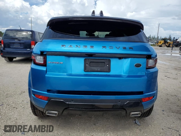 2018 Land Rover Range Rover Evoque SE Premium with VIN SALVC2RXXJH274875, listed as a Copart auction lot 70168273 with 57,775 mi miles and . Bid and sale history available at DreamBid. Image 6.