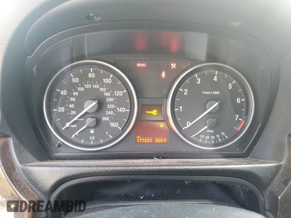 2011 BMW 3 Series 328i xDrive with VIN WBAPK5C53BA658595, listed as a Copart auction lot 54982165 with 177,233 mi miles and Clean Title. Bid and sale history available at carsss.com. Image 9.