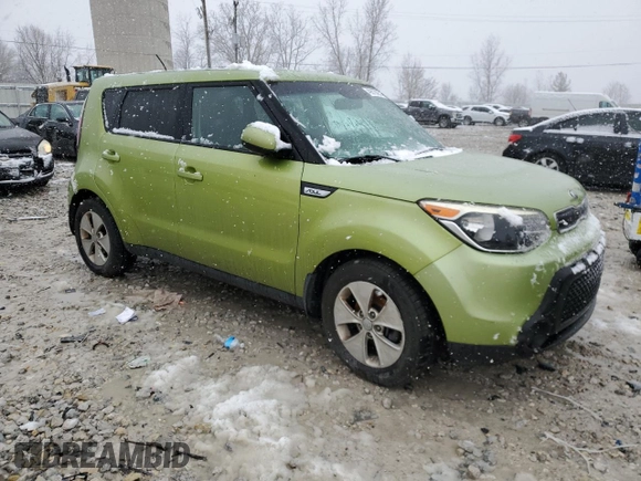 2015 Kia Soul with VIN KNDJN2A20F7753173, listed as a Copart auction lot 49818095 with 130,533 mi miles and Clean Title. Bid and sale history available at carsss.com. Image 4.