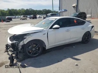 2025 Acura Integra Technology with VIN 19UDE4H62SA013561, listed as a Copart auction lot 61678125 with Not provided miles and Salvage title. Bid and sale history available at DreamBid. Image 1.