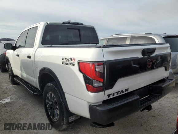 2023 Nissan Titan SV with VIN 1N6AA1ED9PN100532, listed as a Copart auction lot 77188054 with 51,100 mi miles and Non repairable. Bid and sale history available at DreamBid. Image 2.