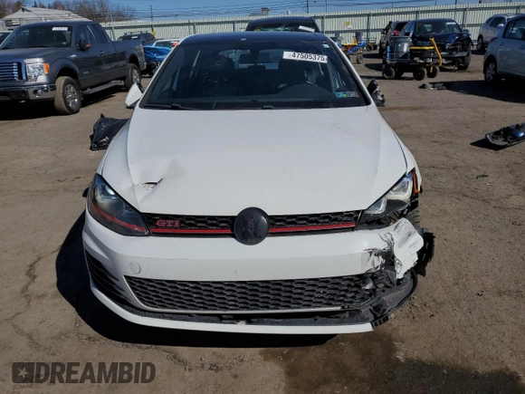 2016 Volkswagen Golf GTI SE w/Performance Pkg with VIN 3VW547AU5GM050269, listed as a Copart auction lot 47505375 with 102,943 mi miles and Salvage Title. Bid and sale history available at carsss.com. Image 5.