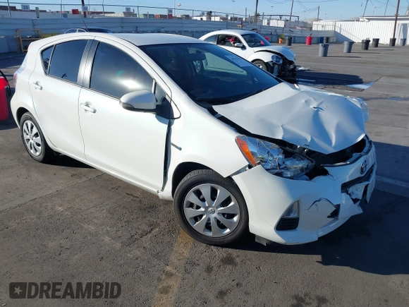 2014 Toyota Prius One with VIN JTDKDTB38E1575308, listed as a IAAI auction lot 40787857 with 70,891 mi miles and . Bid and sale history available at DreamBid. Image 1.