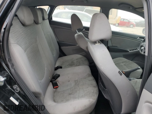 2015 Hyundai Accent GS with VIN KMHCT5AEXFU222568, listed as a Copart auction lot 54870675 with 118,914 mi miles and Clean Title. Bid and sale history available at carsss.com. Image 10.