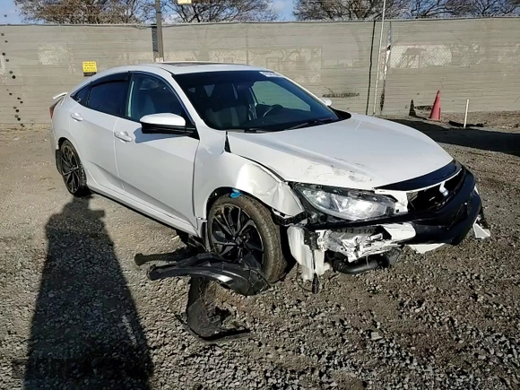 2019 Honda Civic Si z VIN 2HGFC1E58KH705530, wystawiony jako Copart lot #47321205 z przebiegiem 70 444 mil mil oraz Szkoda całkowita • Salvage title. Historia ofert i sprzedaży dostępna na DreamBid. Obrazek 11.