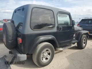2003 Jeep Wrangler X with VIN 1J4FA39S33P364688, listed as a Copart auction lot 74842374 with Not Provided miles and Non Repairable. Bid and sale history available at carsss.com. Image 3.