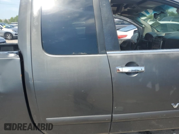 2005 Nissan Titan SE with VIN 1N6AA06A95N555523, listed as a Copart auction lot 62073754 with Not provided miles and Salvage title. Bid and sale history available at DreamBid. Image 12.