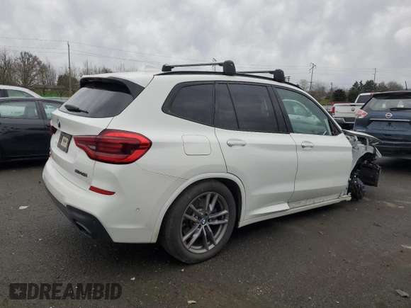2020 BMW X3 M40i with VIN 5UXTY9C03L9C81167, listed as a Copart auction lot 85816284 with 42,211 mi miles and Salvage Title. Bid and sale history available at DreamBid. Image 3.