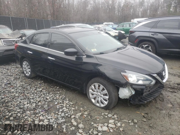 2017 Nissan Sentra SV with VIN 3N1AB7AP1HL708519, listed as a Copart auction lot 86295994 with 73,160 mi miles and Non repairable. Bid and sale history available at DreamBid. Image 4.