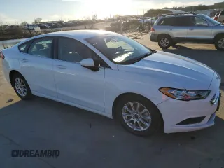 2017 Ford Fusion S with VIN 3FA6P0G70HR200354, listed as a Copart auction lot 87444024 with 62,020 mi miles and Clean Title. Bid and sale history available at DreamBid. Image 4.