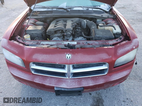 2010 Dodge Charger SXT with VIN 2B3CA3CVXAH125167, listed as a Copart auction lot 44458575 with 1,962,242 mi miles and Non Repairable. Bid and sale history available at DreamBid. Image 12.