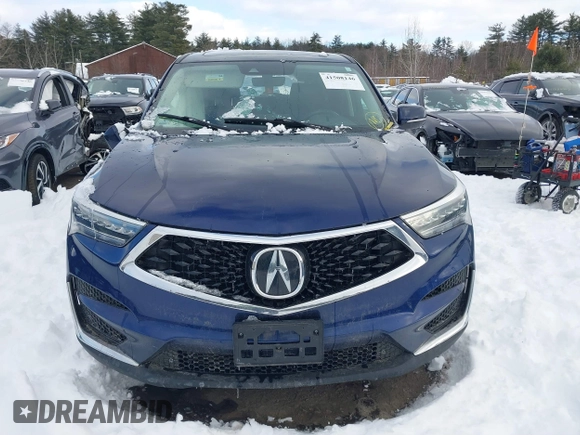 2021 Acura RDX with VIN 5J8TC2H39ML001975, listed as a IAAI auction lot 41508146 with 44,287 mi miles and . Bid and sale history available at DreamBid. Image 12.