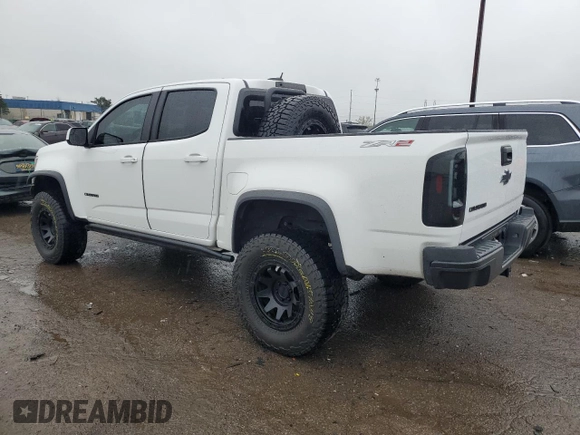2020 Chevrolet Colorado 4WD ZR2 with VIN 1GCGTEEN3L1244554, listed as a Copart auction lot 55991425 with 79,785 mi miles and Salvage title. Bid and sale history available at DreamBid. Image 2.