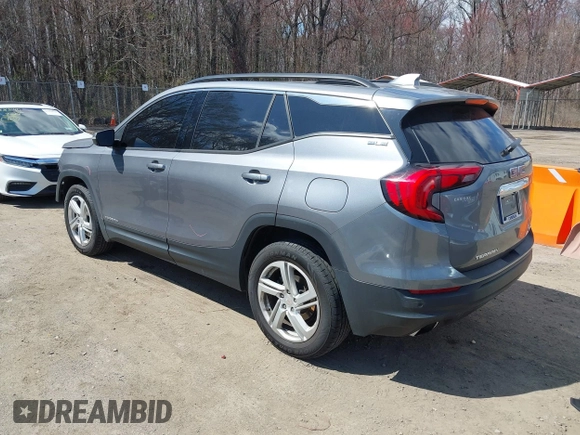 2018 GMC Terrain SLE with VIN 3GKALTEX6JL159729, listed as a IAAI auction lot 41880983 with 90,190 mi miles. Bid and sale history available at carsss.com. Image 3.