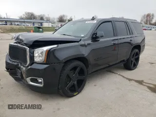 2020 GMC Yukon Denali with VIN 1GKS2CKJ7LR176011, listed as a Copart auction lot 82443504 with 60,252 mi miles and Salvage Title. Bid and sale history available at carsss.com. Image 1.