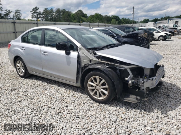 2012 Subaru Impreza Premium с VIN JF1GJAC69CH014122, выставлен на аукционе Copart как лот 55627355 с пробегом 44 432 миль миль и Списание • Salvage title. История ставок и продаж доступна на DreamBid. Изображение 4.