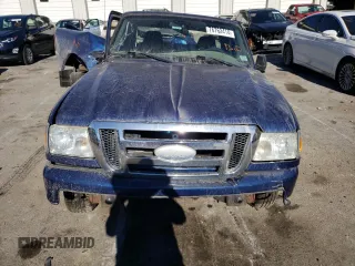 2009 Ford Ranger XL Fleet with VIN 1FTYR10E59PA04186, listed as a Copart auction lot 76762414 with 0 mi miles and Salvage Title. Bid and sale history available at carsss.com. Image 11.