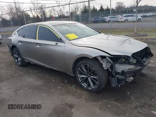 2018 Lexus LS with VIN JTHC51FFXJ5002387, listed as a IAAI auction lot 41178208 with 56,142 mi miles. Bid and sale history available at carsss.com. Image 1.
