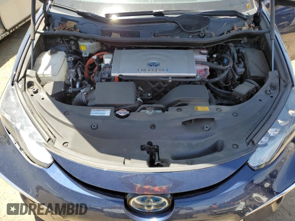 2017 Toyota Mirai with VIN JTDBVRBD9HA001930, listed as a Copart auction lot 57167705 with 57,842 mi miles and Salvage title. Bid and sale history available at DreamBid. Image 11.