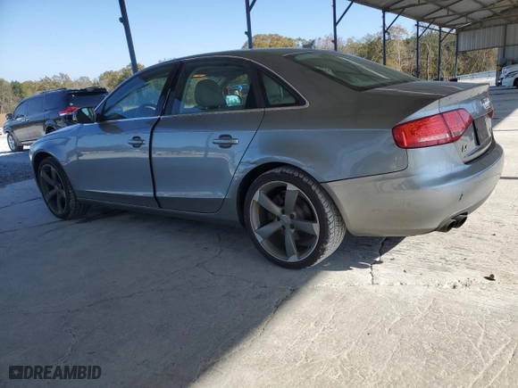 2010 Audi A4 2.0T Premium Plus with VIN WAUFFAFL9AN042569, listed as a Copart auction lot 82965394 with 114,594 mi miles and Salvage Title. Bid and sale history available at carsss.com. Image 2.