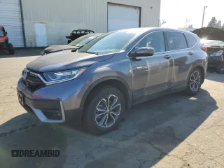 2022 Honda CR-V EX-L with VIN 7FARW2H86NE055416, listed as a Copart auction lot 47602855 with 17,098 mi miles and Salvage Title. Bid and sale history available at carsss.com. Image 1.