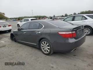 2009 Lexus LS 460 with VIN JTHCL46F695004169, listed as a Copart auction lot 72759814 with 139,316 mi miles and Salvage title. Bid and sale history available at DreamBid. Image 2.