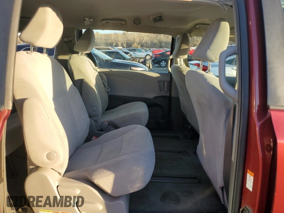 2018 Toyota Sienna L with VIN 5TDZZ3DC3JS918505, listed as a Copart auction lot 81588254 with 119,091 mi miles and Salvage Title. Bid and sale history available at DreamBid. Image 11.