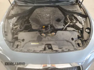 2018 Infiniti Q60 Luxe with VIN JN1EV7EL8JM391124, listed as a Copart auction lot 80746224 with 97,310 mi miles and Salvage Title. Bid and sale history available at carsss.com. Image 12.