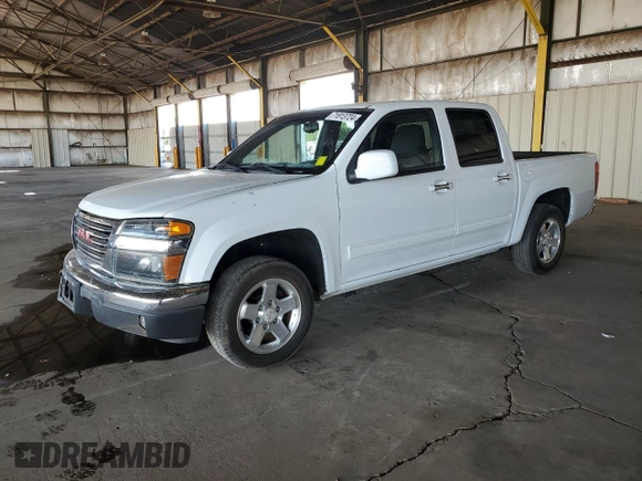 2012 GMC Canyon SLE1 with VIN 1GTD5MFEXC8106491, listed as a Copart auction lot 71813724 with 109,380 mi miles and Clean Title. Bid and sale history available at carsss.com. Image 1.