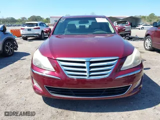 2012 Hyundai Genesis 3.8L with VIN KMHGC4DD4CU176486, listed as a IAAI auction lot 41674122 with 148,085 mi miles. Bid and sale history available at carsss.com. Image 12.