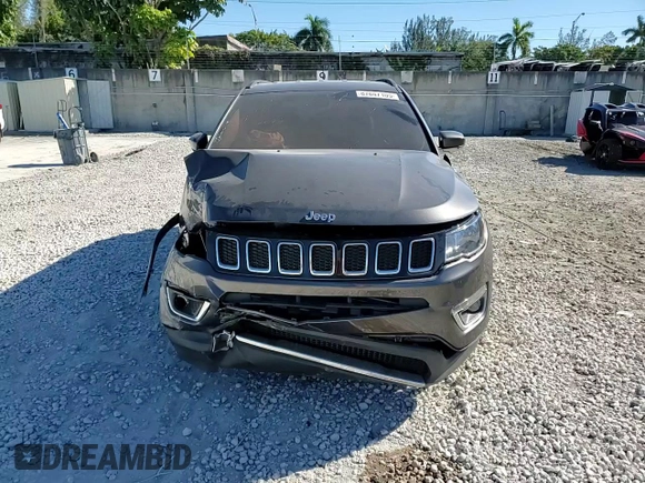 2020 Jeep Compass Limited with VIN 3C4NJCCB6LT114528, listed as a Copart auction lot 87847105 with 90,753 mi miles and Non Repairable. Bid and sale history available at carsss.com. Image 14.