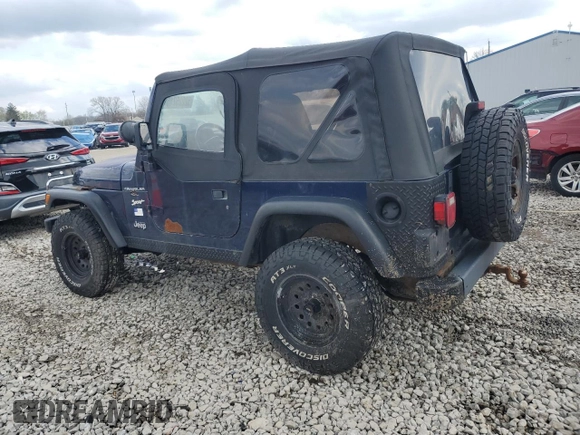 1997 Jeep Wrangler Sport with VIN 1J4FY19S4VP449011, listed as a Copart auction lot 52225715 with 145,814 mi miles and Clean Title. Bid and sale history available at carsss.com. Image 2.