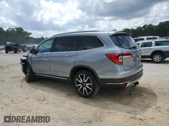 2021 Honda Pilot Touring 8-Passenger with VIN 5FNYF6H90MB079698, listed as a Copart auction lot 52011005 with 90,331 mi miles and Non repairable. Bid and sale history available at DreamBid. Image 2.
