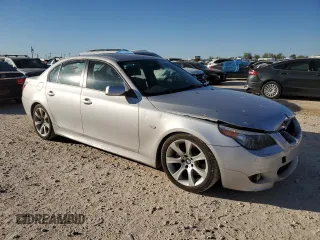 2007 BMW 5 Series 550i with VIN WBANB535X7CP05348, listed as a Copart auction lot 80803994 with Not Provided miles and Salvage Title. Bid and sale history available at DreamBid. Image 4.