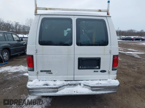 2011 Ford Econoline Cargo Commercial with VIN 1FTNE1EWXBDA35585, listed as a IAAI auction lot 41349320 with 122,311 mi miles and . Bid and sale history available at carsss.com. Image 16.