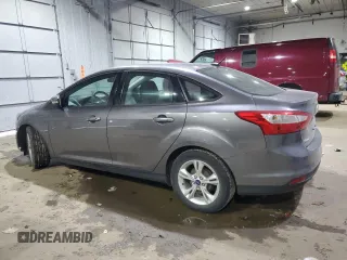 2014 Ford Focus SE with VIN 1FADP3F27EL164395, listed as a Copart auction lot 89045505 with 58,955 mi miles and Salvage Title. Bid and sale history available at carsss.com. Image 2.