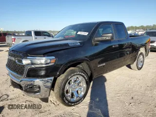 2025 Ram 1500 with VIN 1C6SRFBP5SN542302, listed as a Copart auction lot 79801944 with 891 mi miles and Salvage title. Bid and sale history available at DreamBid. Image 1.