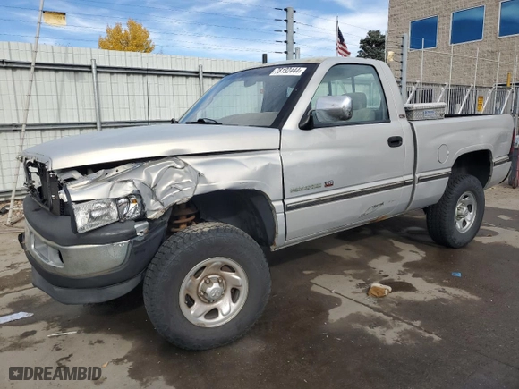 1995 Dodge Ram 1500 with VIN 1B7HF16Z2SS280640, listed as a Copart auction lot 78192444 with 164,916 mi miles and Salvage Title. Bid and sale history available at carsss.com. Image 1.