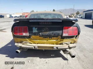 2005 Ford Mustang GT Deluxe with VIN 1ZVHT85H455247309, listed as a Copart auction lot 46153465 with 138,258 mi miles and Salvage Title. Bid and sale history available at DreamBid. Image 6.