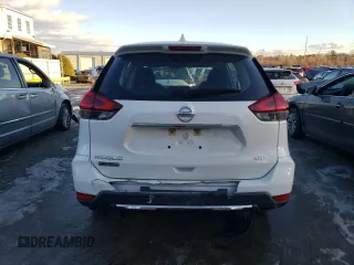 2018 Nissan Rogue SV with VIN KNMAT2MV3JP598221, listed as a Copart auction lot 43528715 with Not Provided miles and Salvage Title. Bid and sale history available at carsss.com. Image 6.